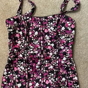 White House black market corset style top